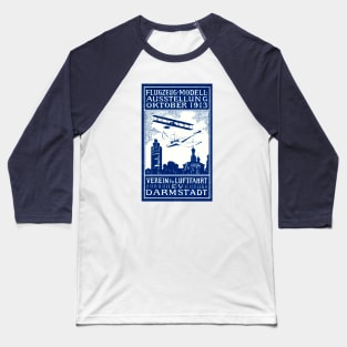 1913 Darmstadt Air Show Baseball T-Shirt